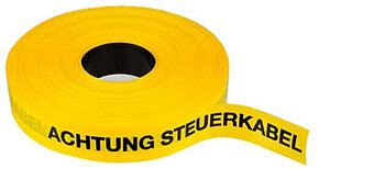 Franken Plastik Band Gelbes Band Steuerkabel