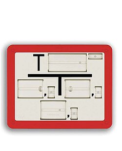 Franken Plastik Hydrant Kunststoff Rotes Schild Hydrant Kunststoff