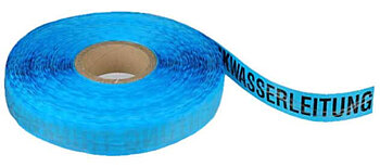 Franken Plastik Band Blaues Band Wasser