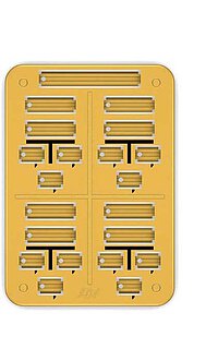 Franken Plastik Gas Sonstige Gelbes Schild Gas Sonstige