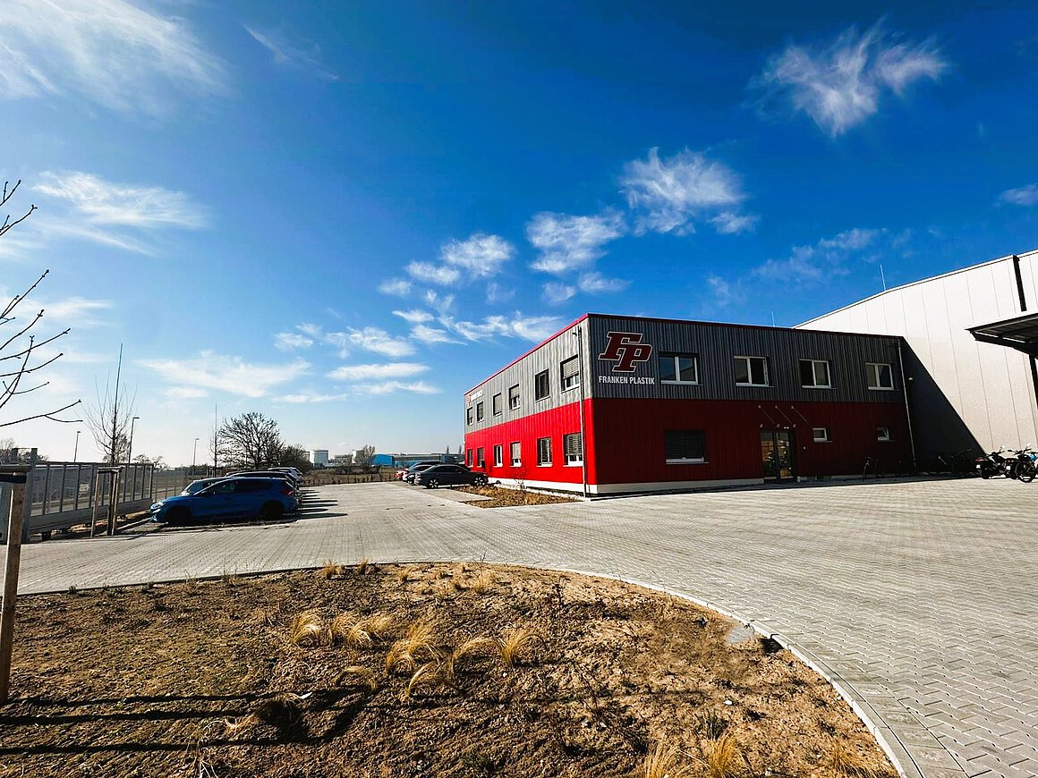 Neubau Franken Plastik Firmengebäude Franken Plastik Ansicht Nord