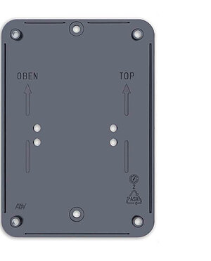 Franken Plastik Abdeckplatte Franken Plastik Abdeckplatte