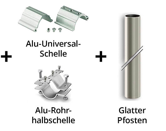 Befestigung Kombiplatte Befestigung Kombiplatte
