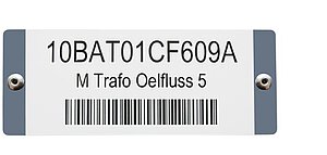 Aluminiumschild bedruckt Aluminiumschild bedruckt