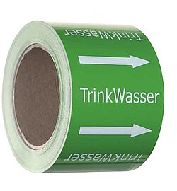 Franken Plastik Rohrleitungsband Rohrleitungsband gruen